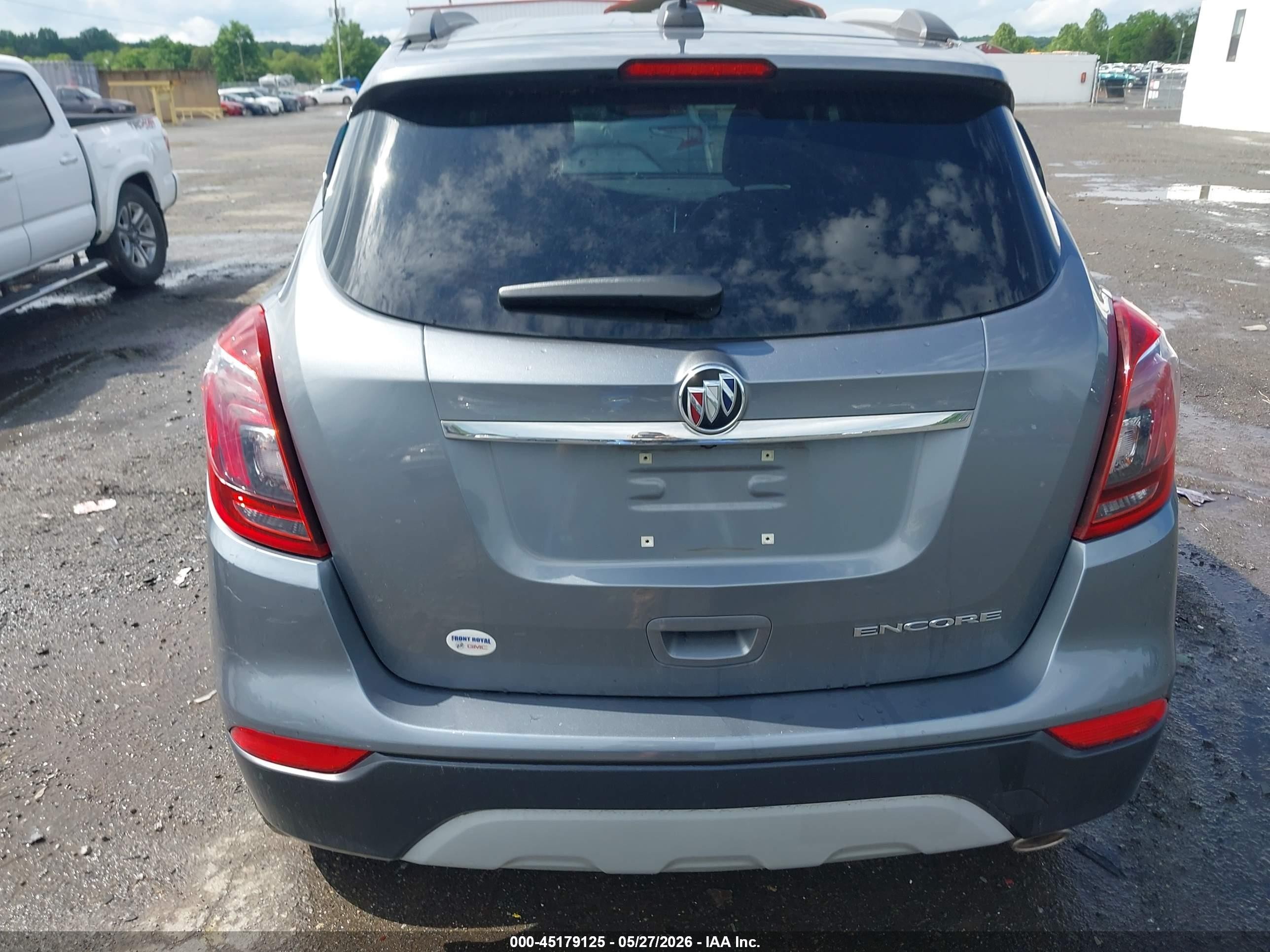 2019 Buick Encore Fwd Preferred Gray vin: KL4CJASB1KB907825