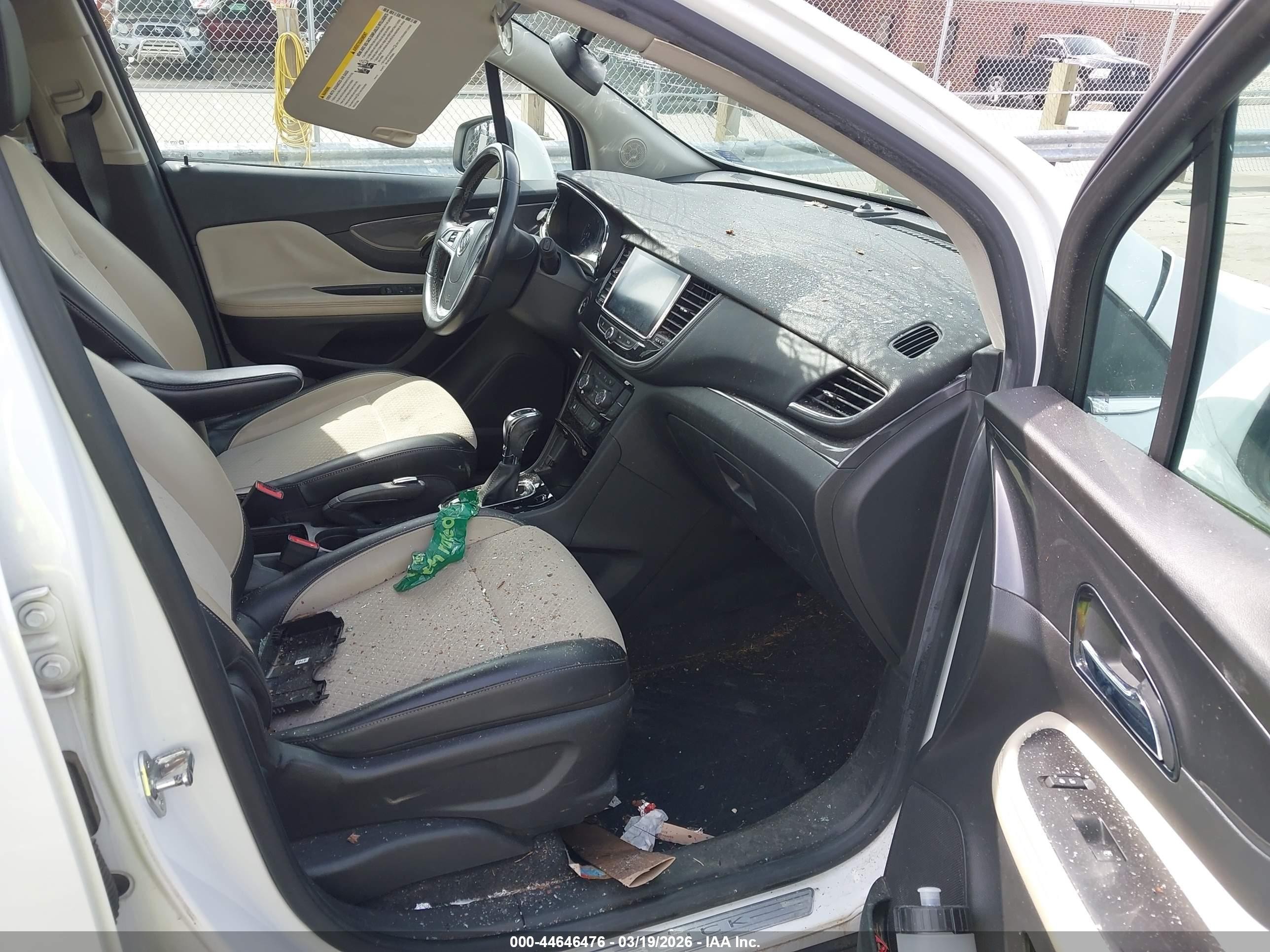 2020 Buick Encore Fwd Preferred White vin: KL4CJASB1LB039844