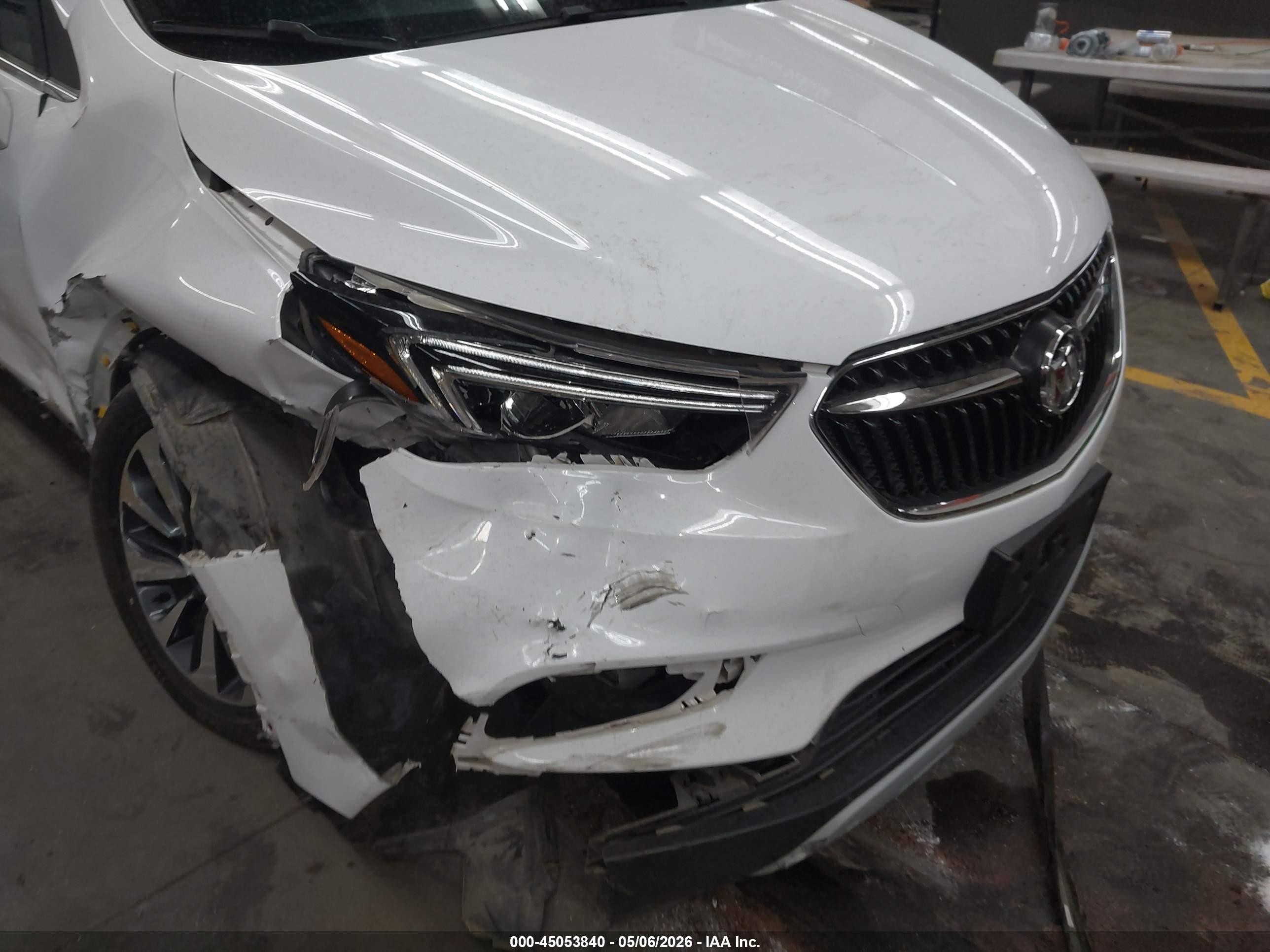 2021 Buick Encore Fwd Preferred White vin: KL4CJASB1MB312346