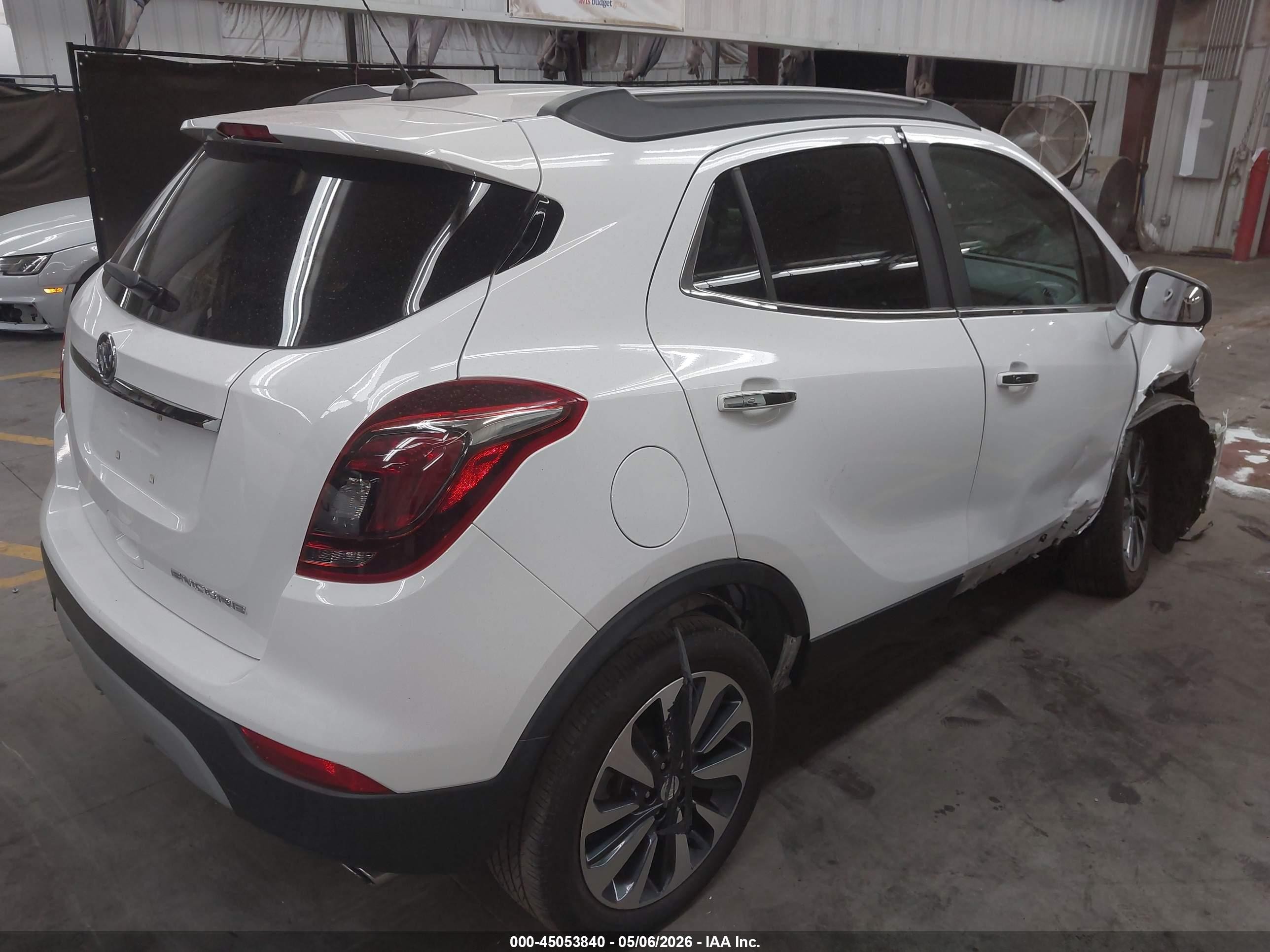 2021 Buick Encore Fwd Preferred White vin: KL4CJASB1MB312346
