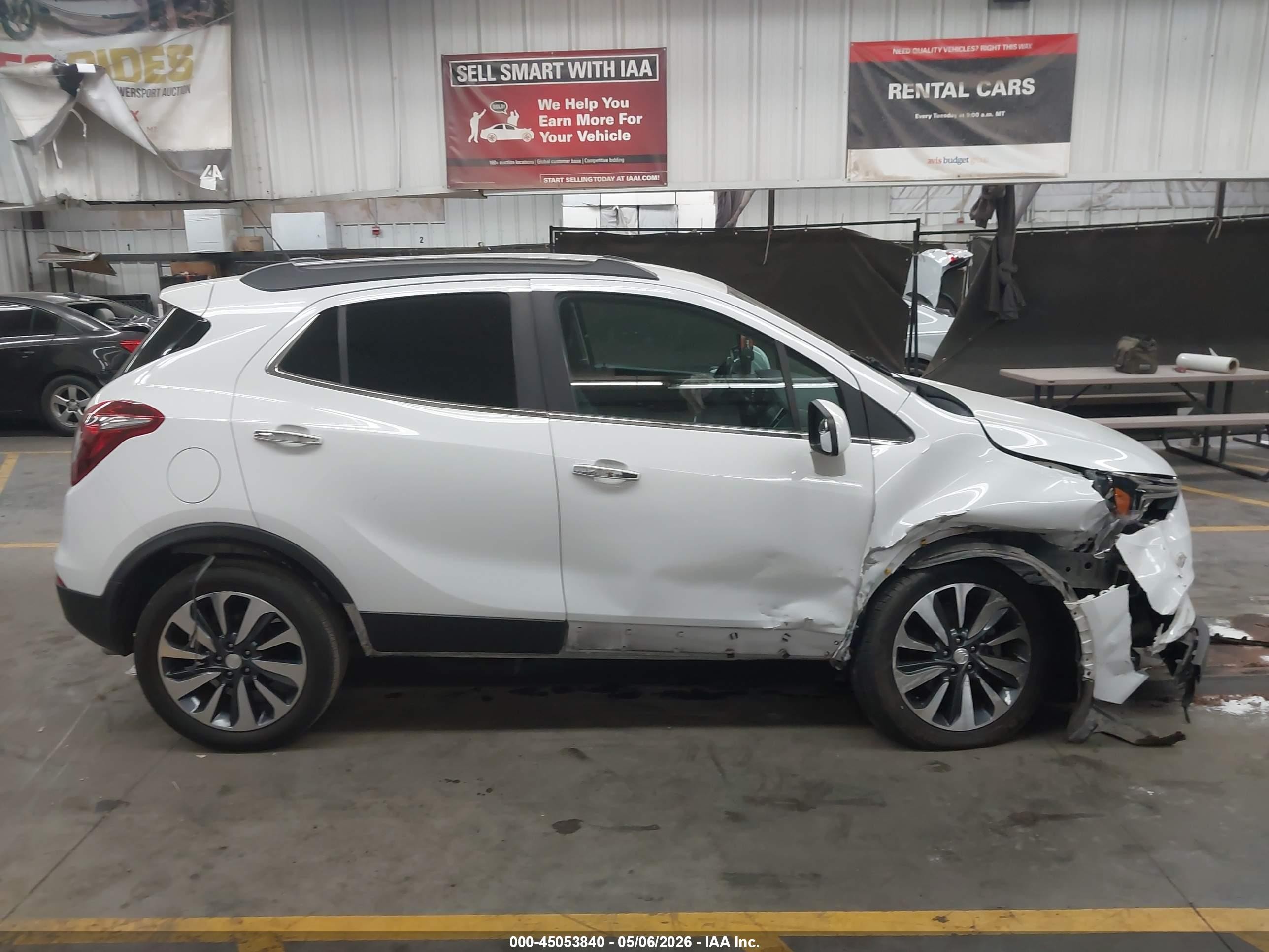 2021 Buick Encore Fwd Preferred White vin: KL4CJASB1MB312346