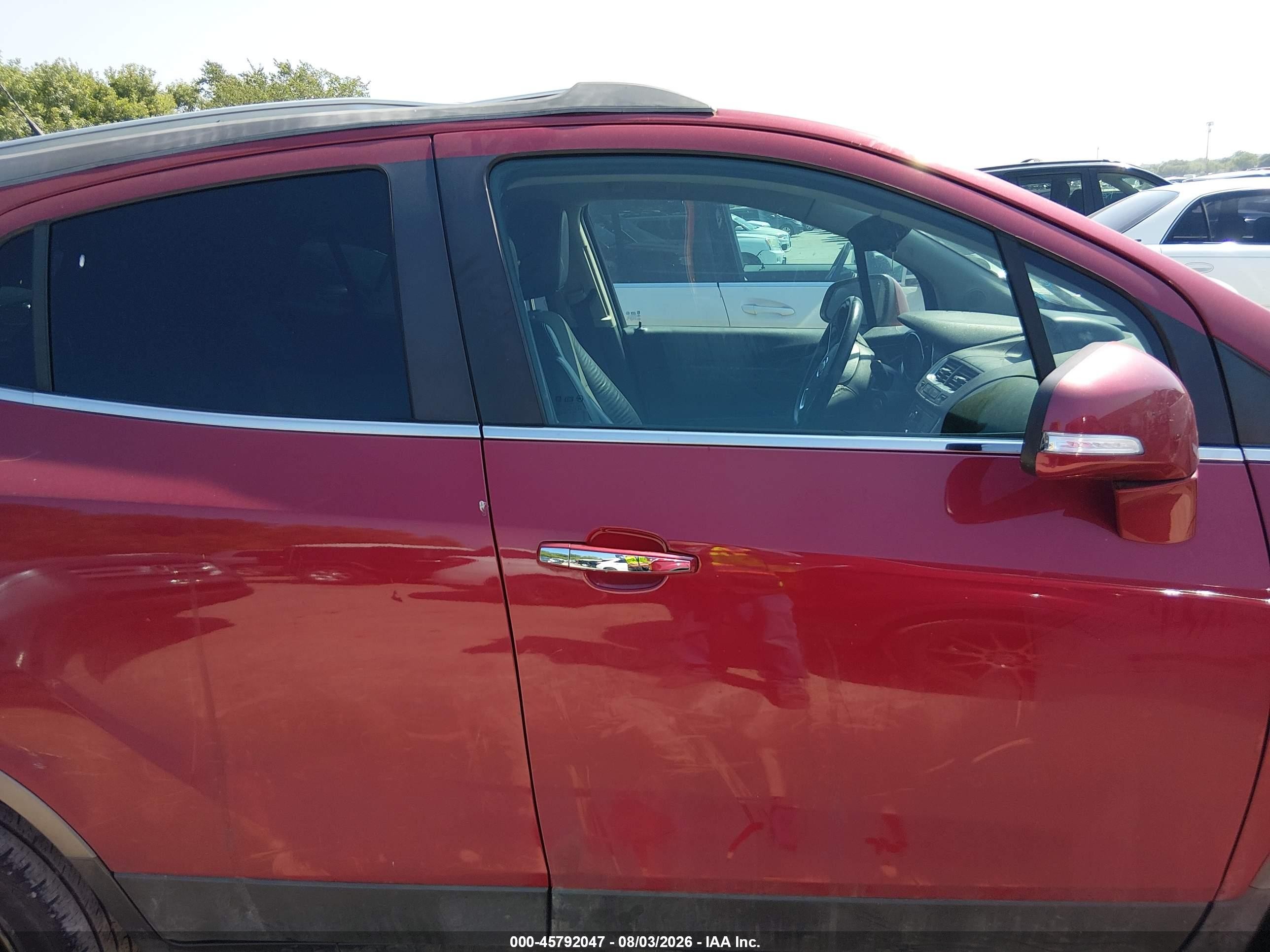 2014 Buick Encore   Red vin: KL4CJASB2EB607019