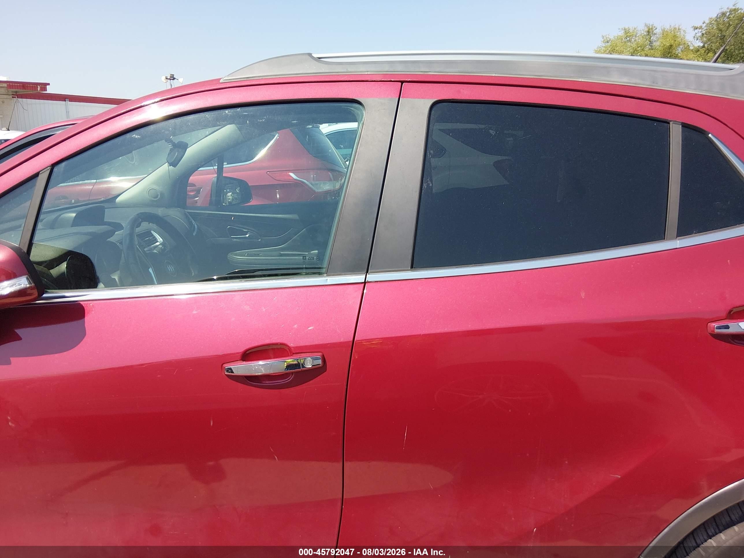 2014 Buick Encore   Red vin: KL4CJASB2EB607019