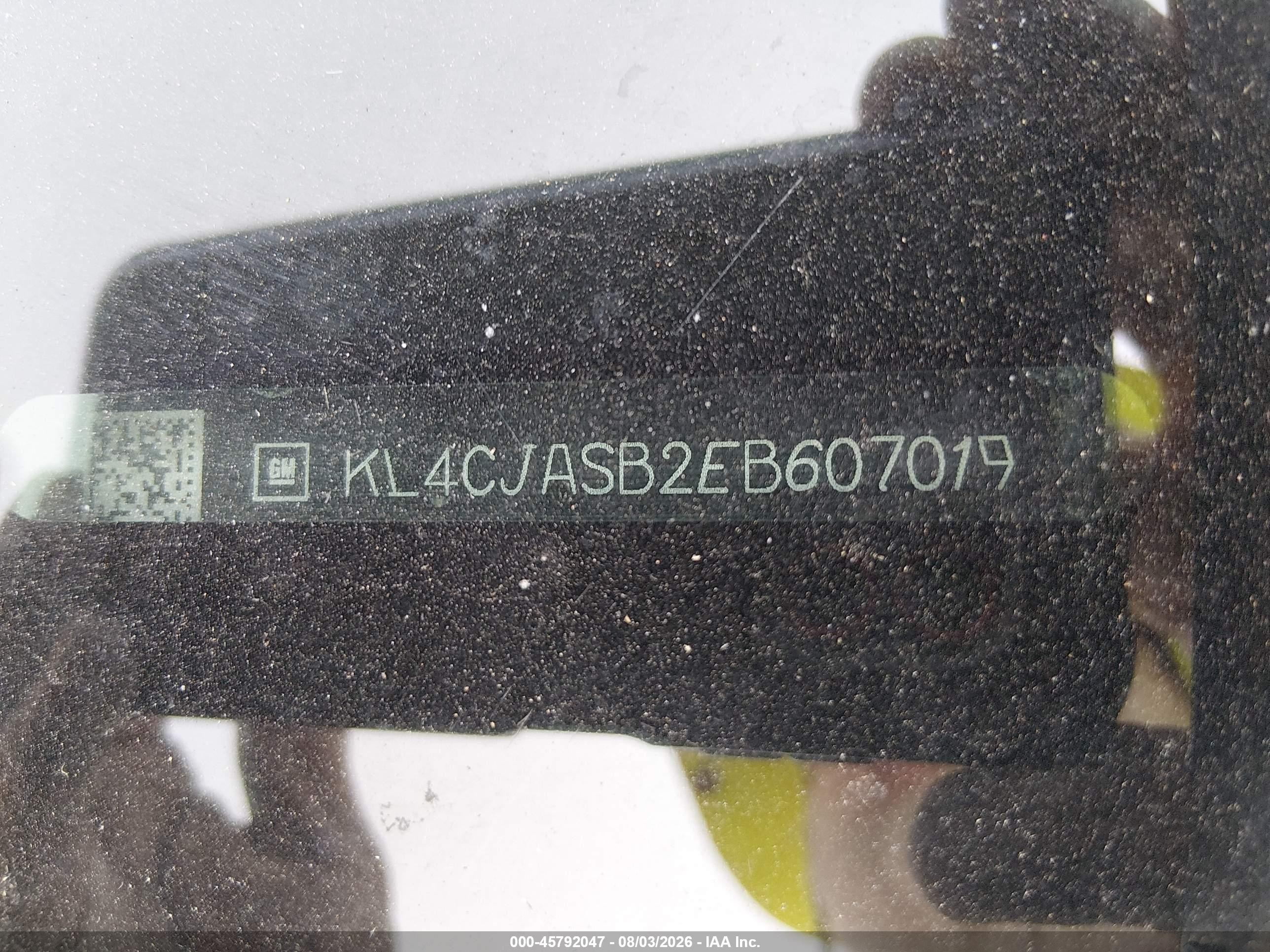 2014 Buick Encore   Red vin: KL4CJASB2EB607019