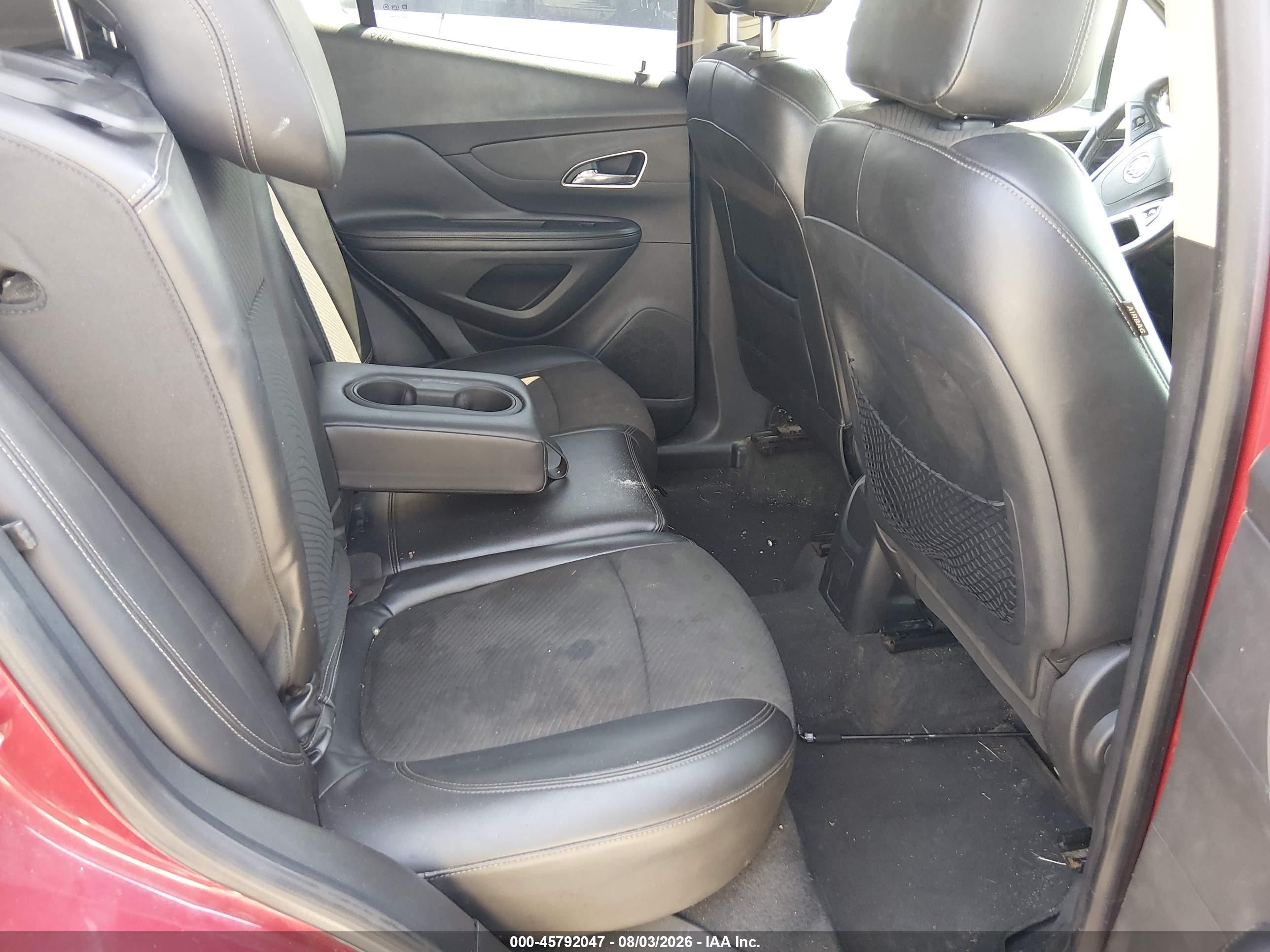2014 Buick Encore   Red vin: KL4CJASB2EB607019