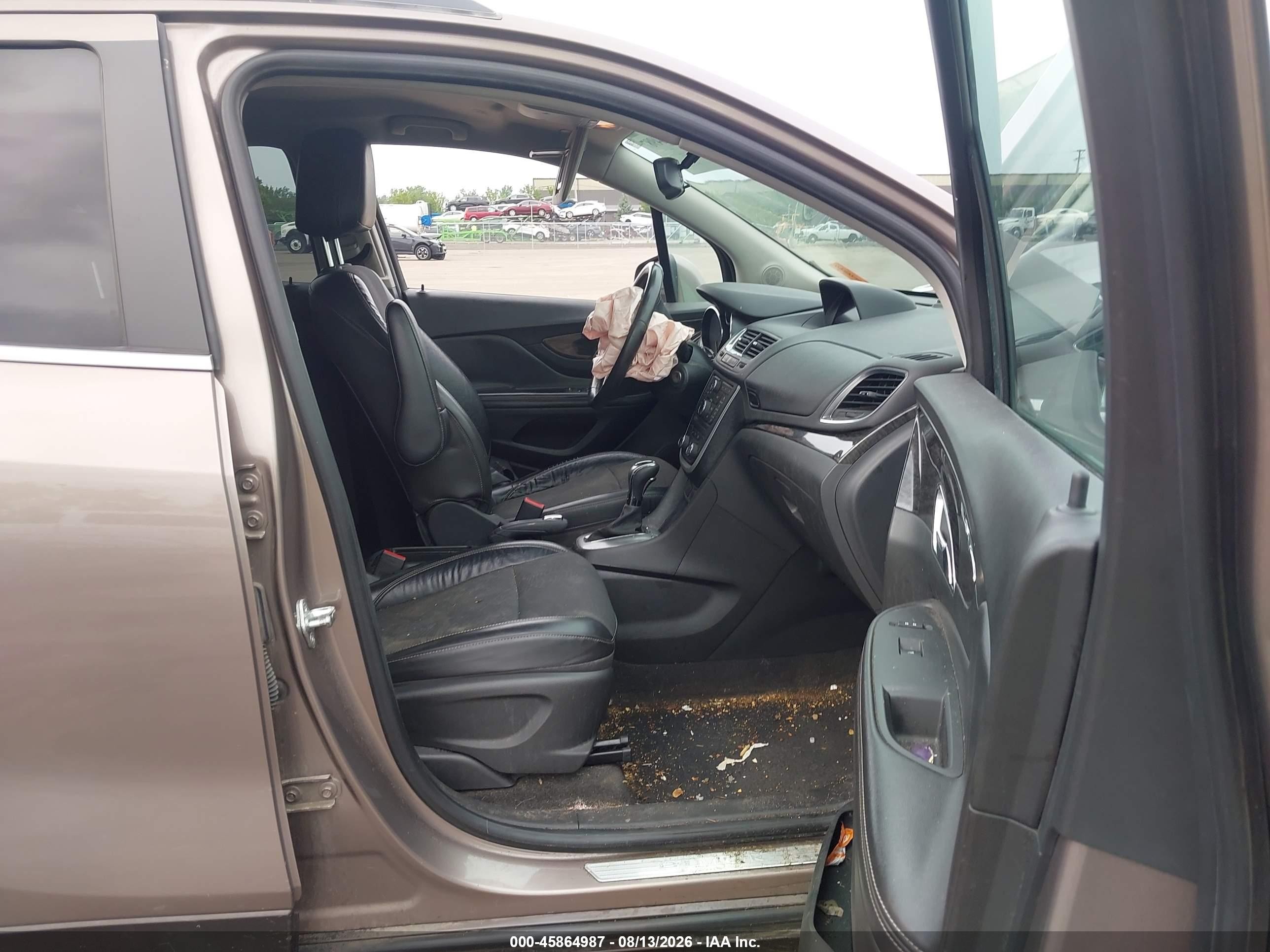 2014 Buick Encore   Gray vin: KL4CJASB2EB727404
