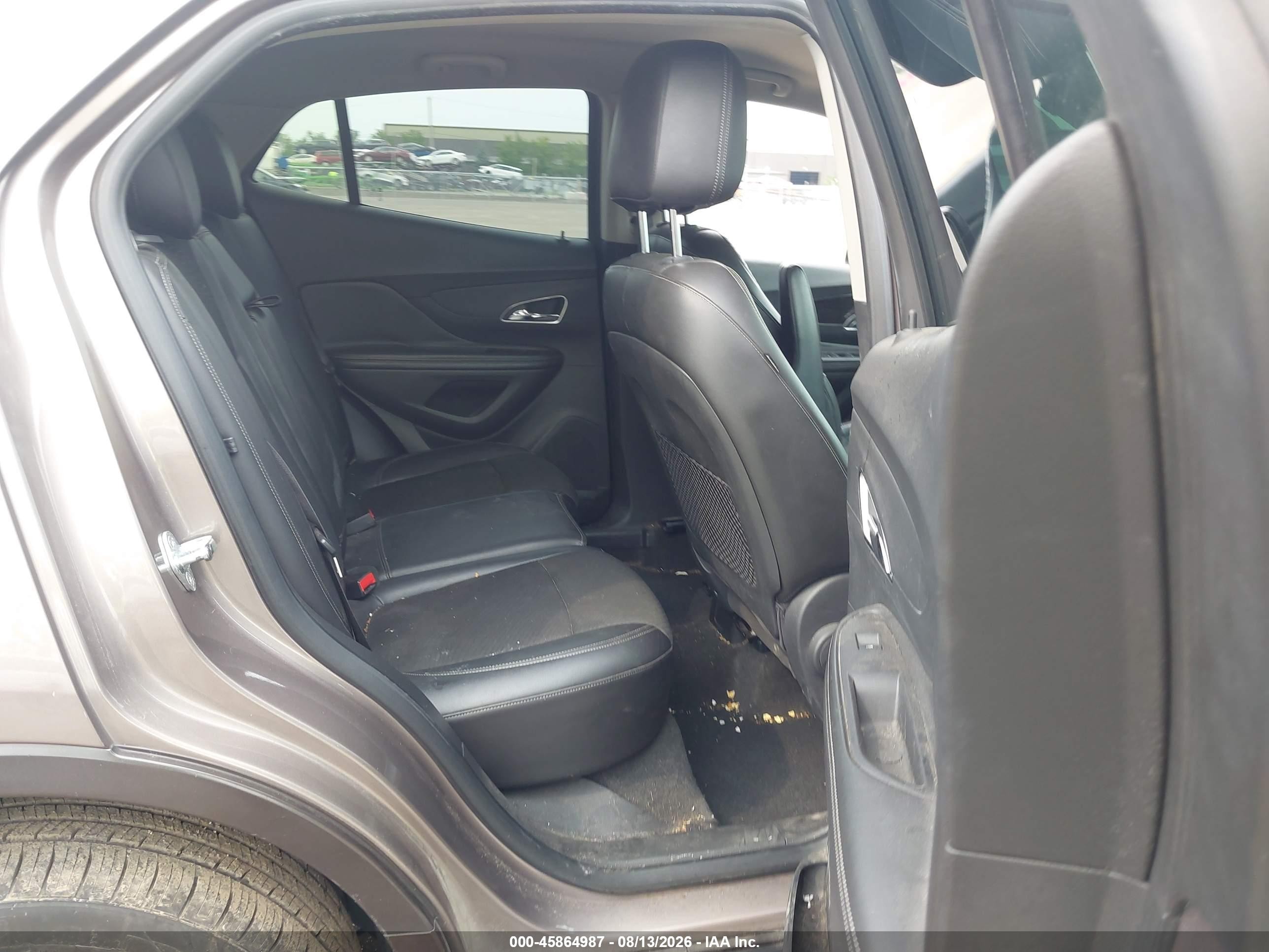 2014 Buick Encore   Gray vin: KL4CJASB2EB727404