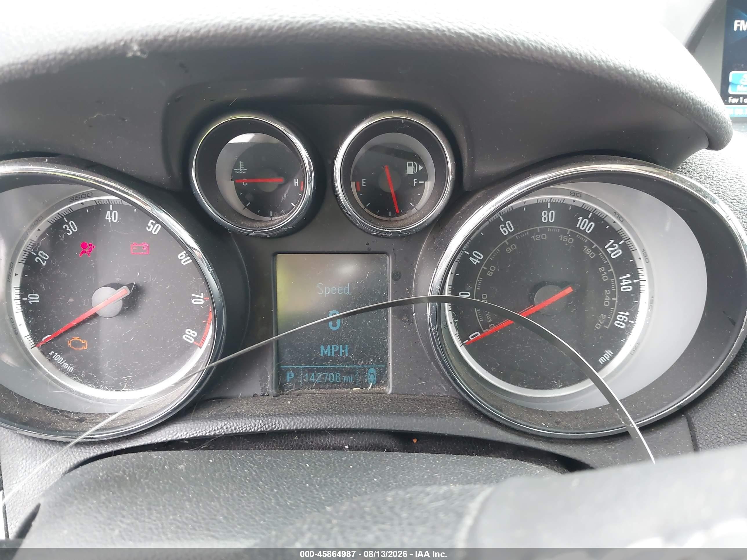 2014 Buick Encore   Gray vin: KL4CJASB2EB727404