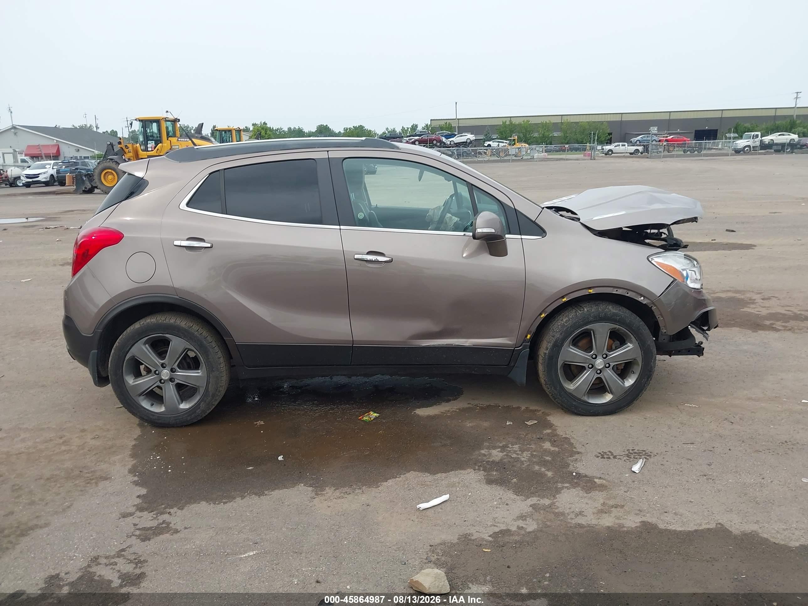 2014 Buick Encore   Gray vin: KL4CJASB2EB727404