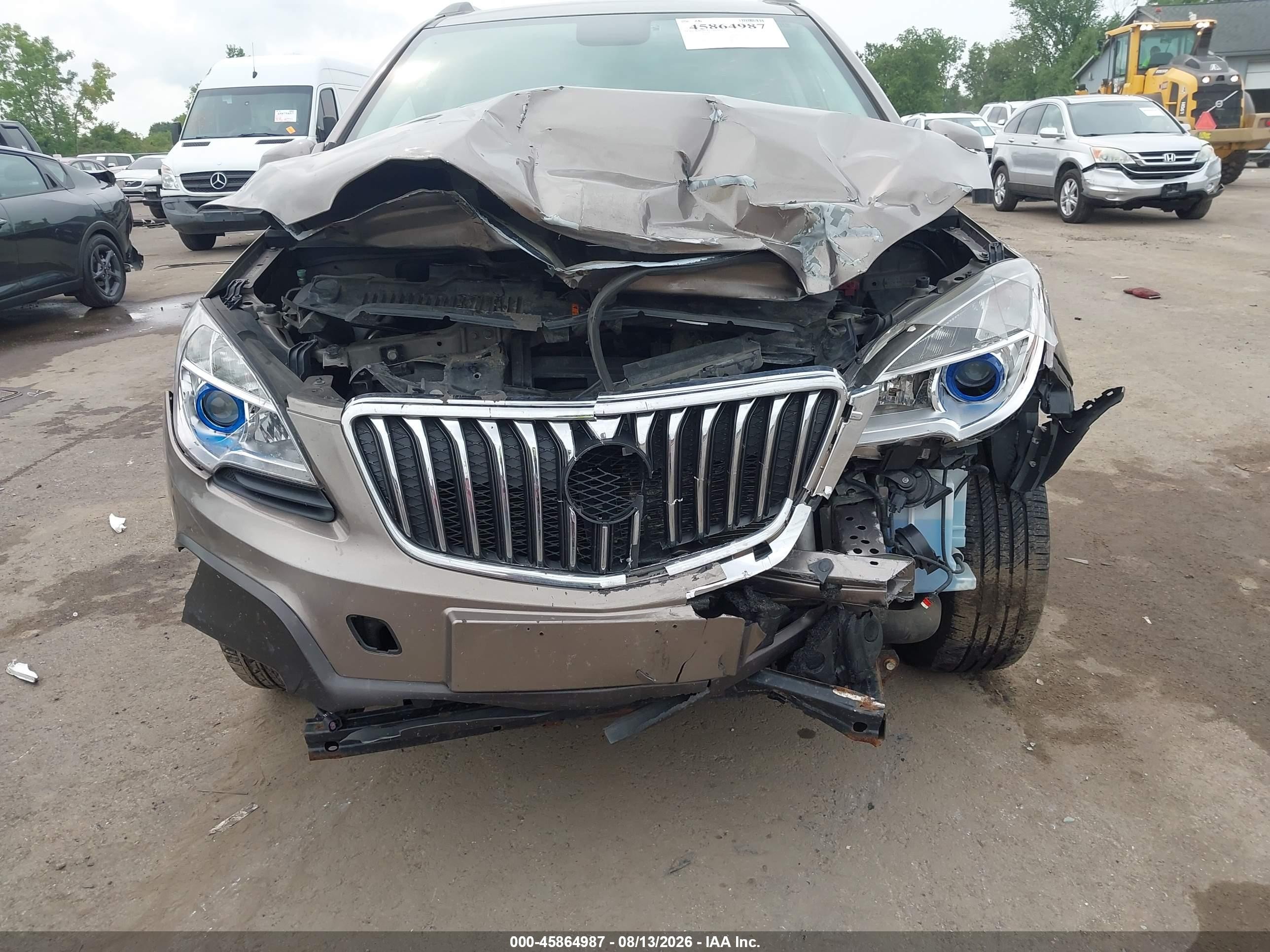 2014 Buick Encore   Gray vin: KL4CJASB2EB727404