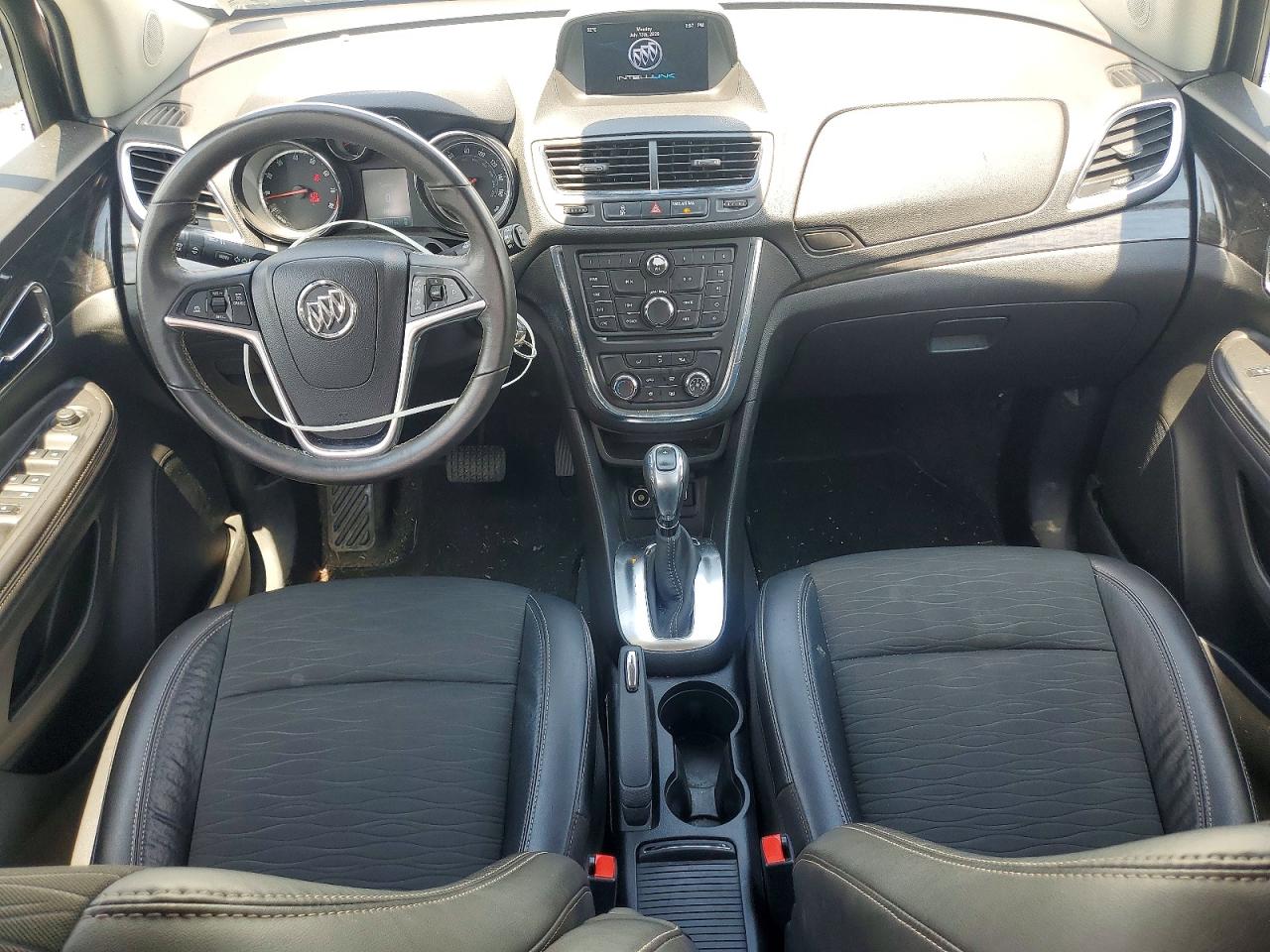 2015 Buick Encore White vin: KL4CJASB2FB154019