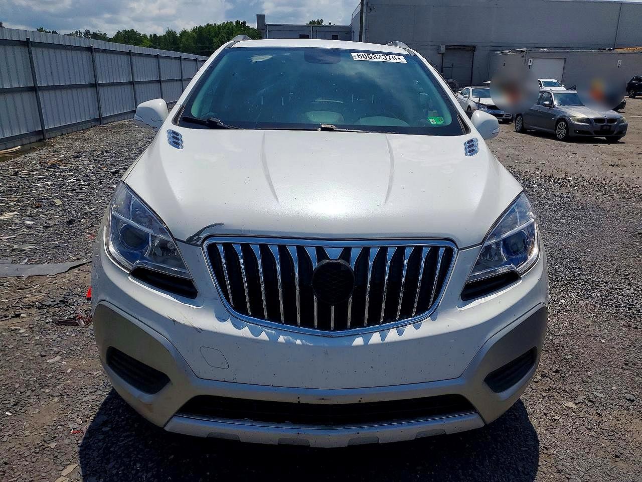 2015 Buick Encore White vin: KL4CJASB2FB154019
