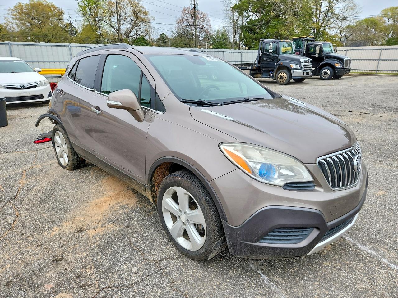 2015 Buick Encore Brown vin: KL4CJASB2FB165568