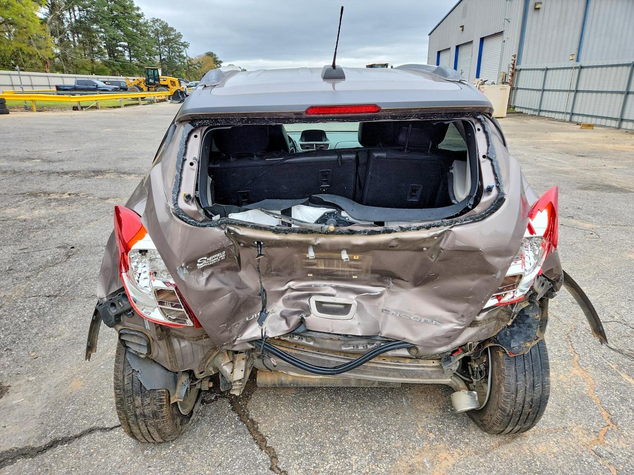 2015 Buick Encore Brown vin: KL4CJASB2FB165568