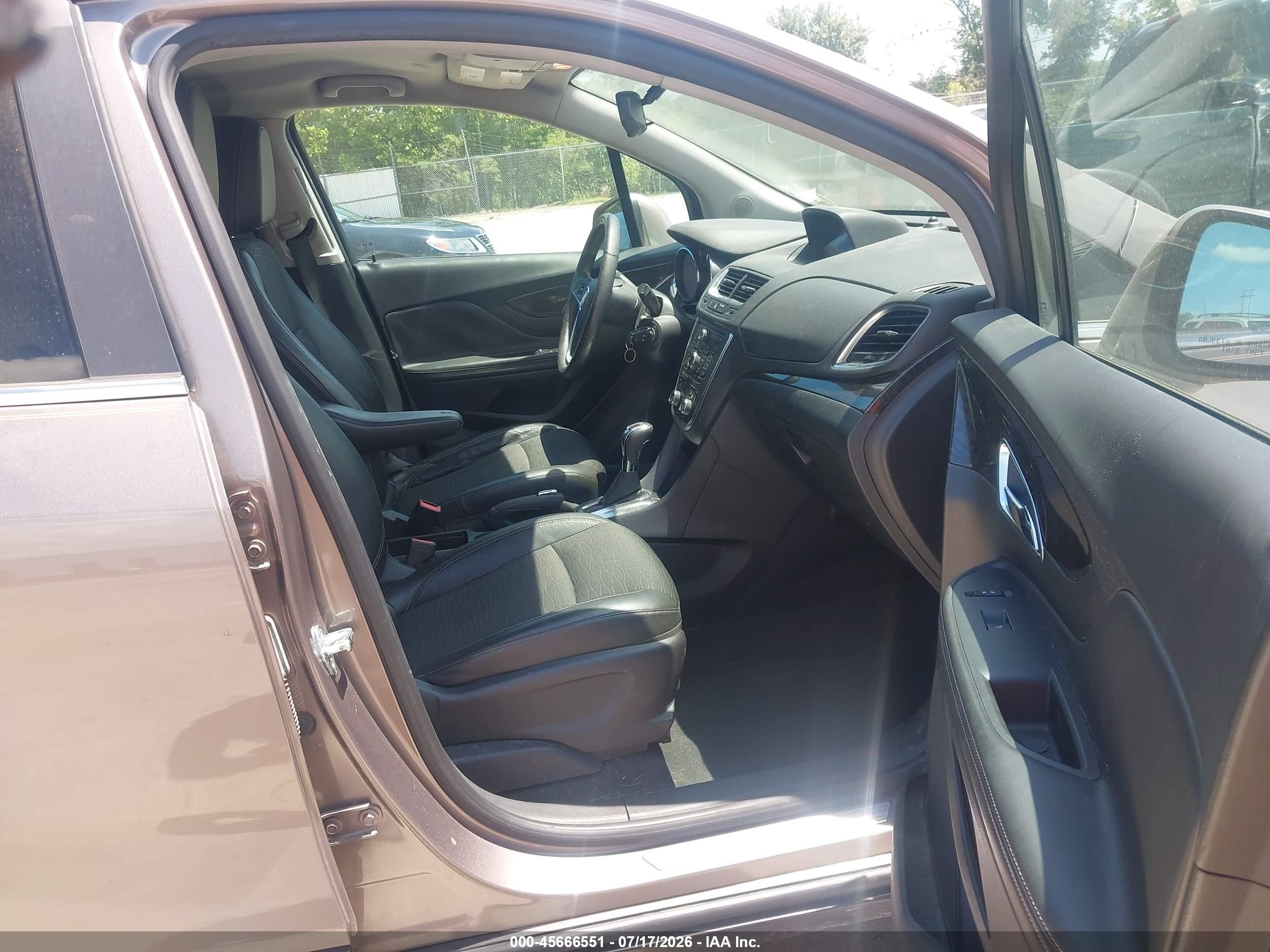 2015 Buick Encore   Brown vin: KL4CJASB2FB182421