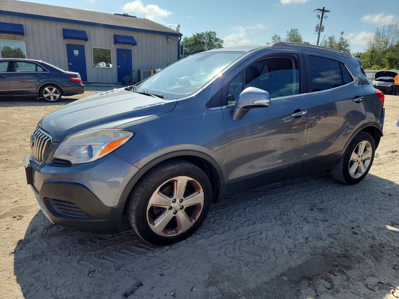 2015 Buick Encore Серебряный vin: KL4CJASB2FB198179