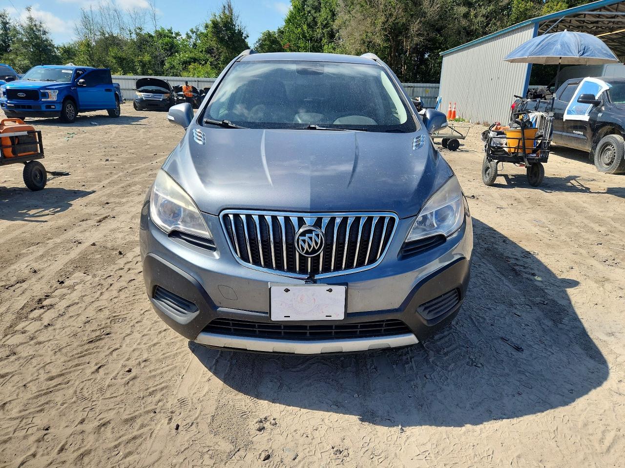 2015 Buick Encore Серебряный vin: KL4CJASB2FB198179