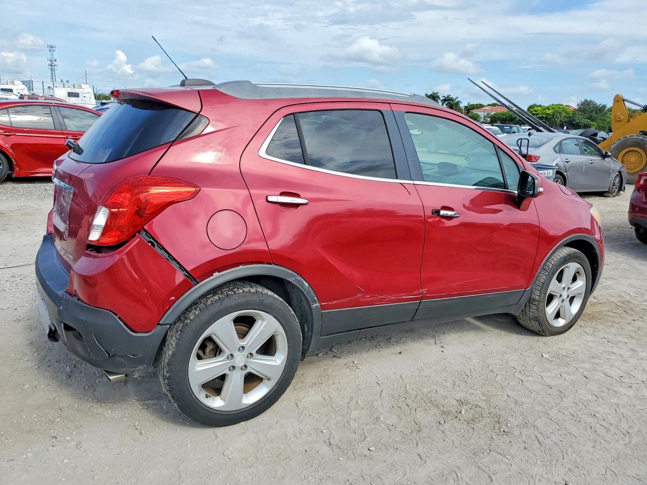 2015 Buick Encore Красный vin: KL4CJASB2FB216406