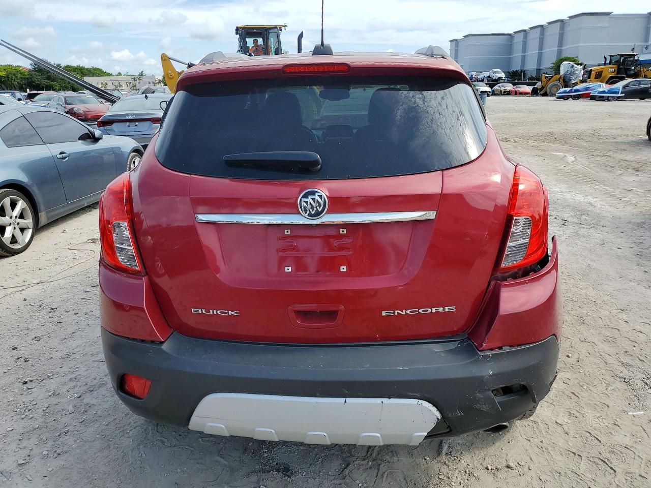 2015 Buick Encore Красный vin: KL4CJASB2FB216406