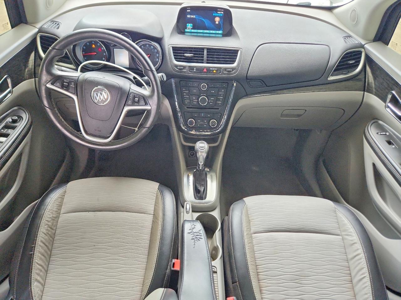 2015 Buick Encore White vin: KL4CJASB2FB252015