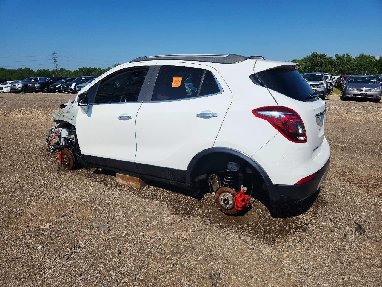 2017 Buick Encore Preferred White vin: KL4CJASB2HB037236