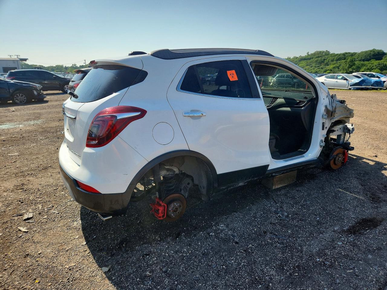 2017 Buick Encore Preferred White vin: KL4CJASB2HB037236
