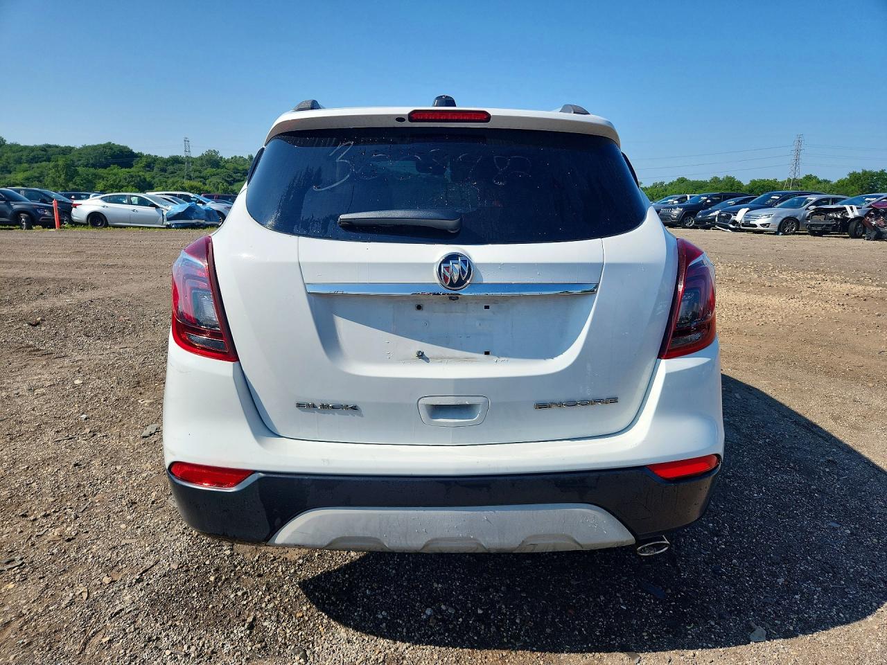 2017 Buick Encore Preferred White vin: KL4CJASB2HB037236