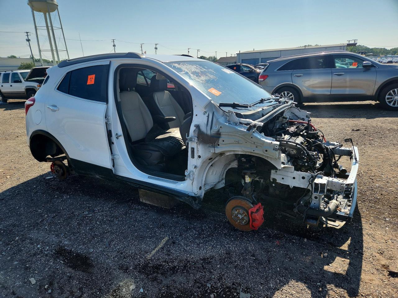 2017 Buick Encore Preferred White vin: KL4CJASB2HB037236