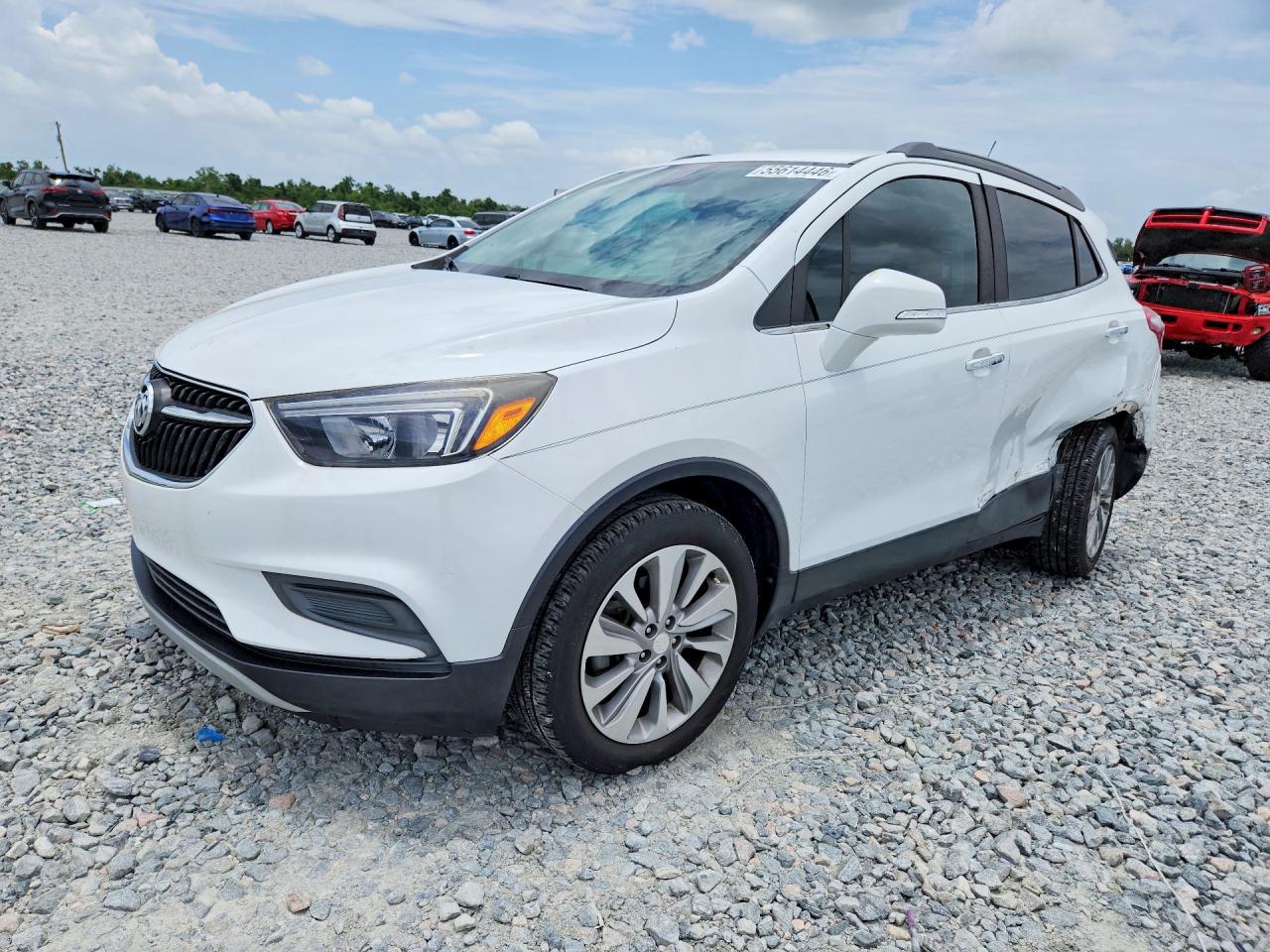 2018 Buick Encore Preferred White vin: KL4CJASB2JB651970