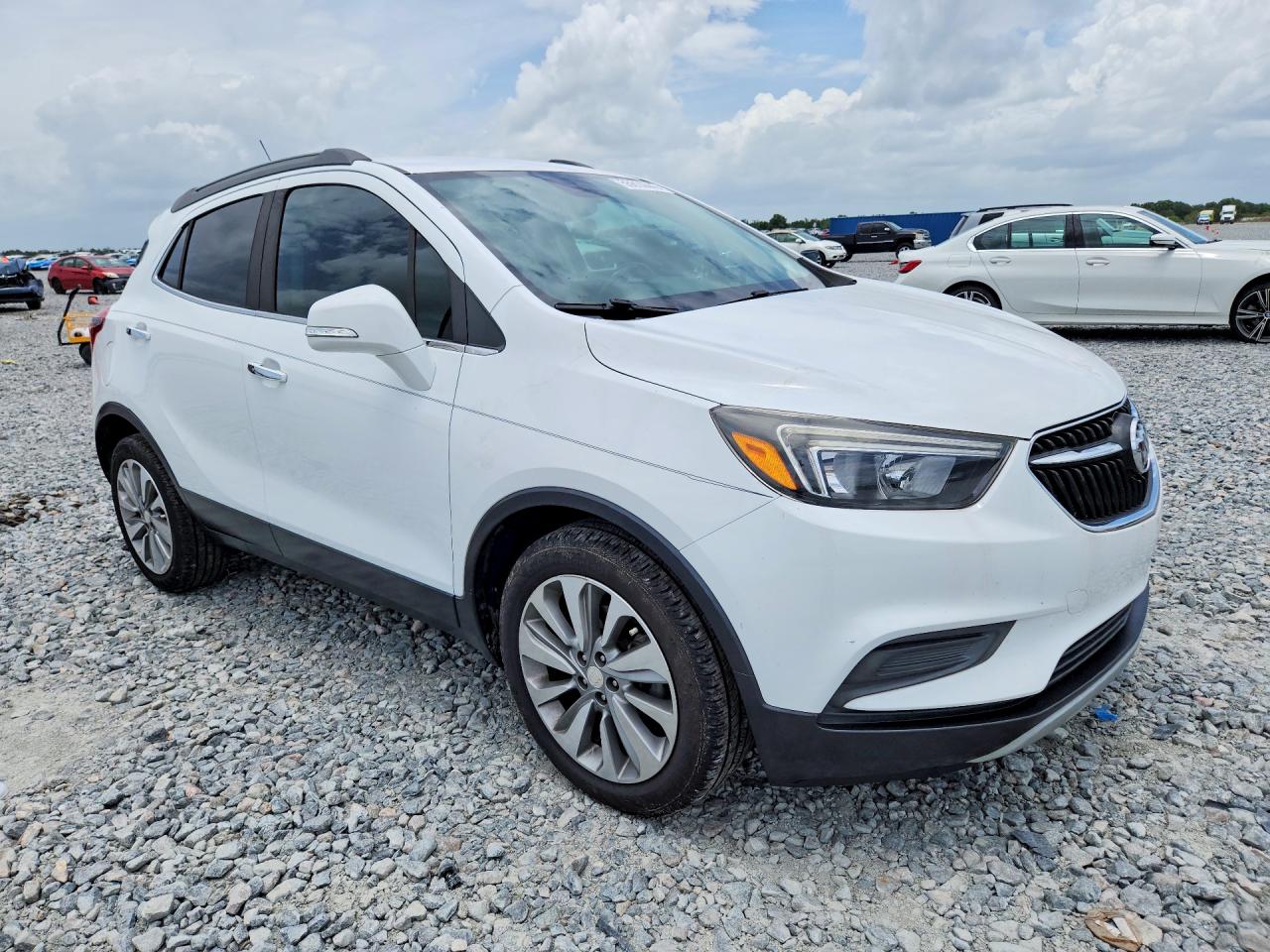 2018 Buick Encore Preferred White vin: KL4CJASB2JB651970