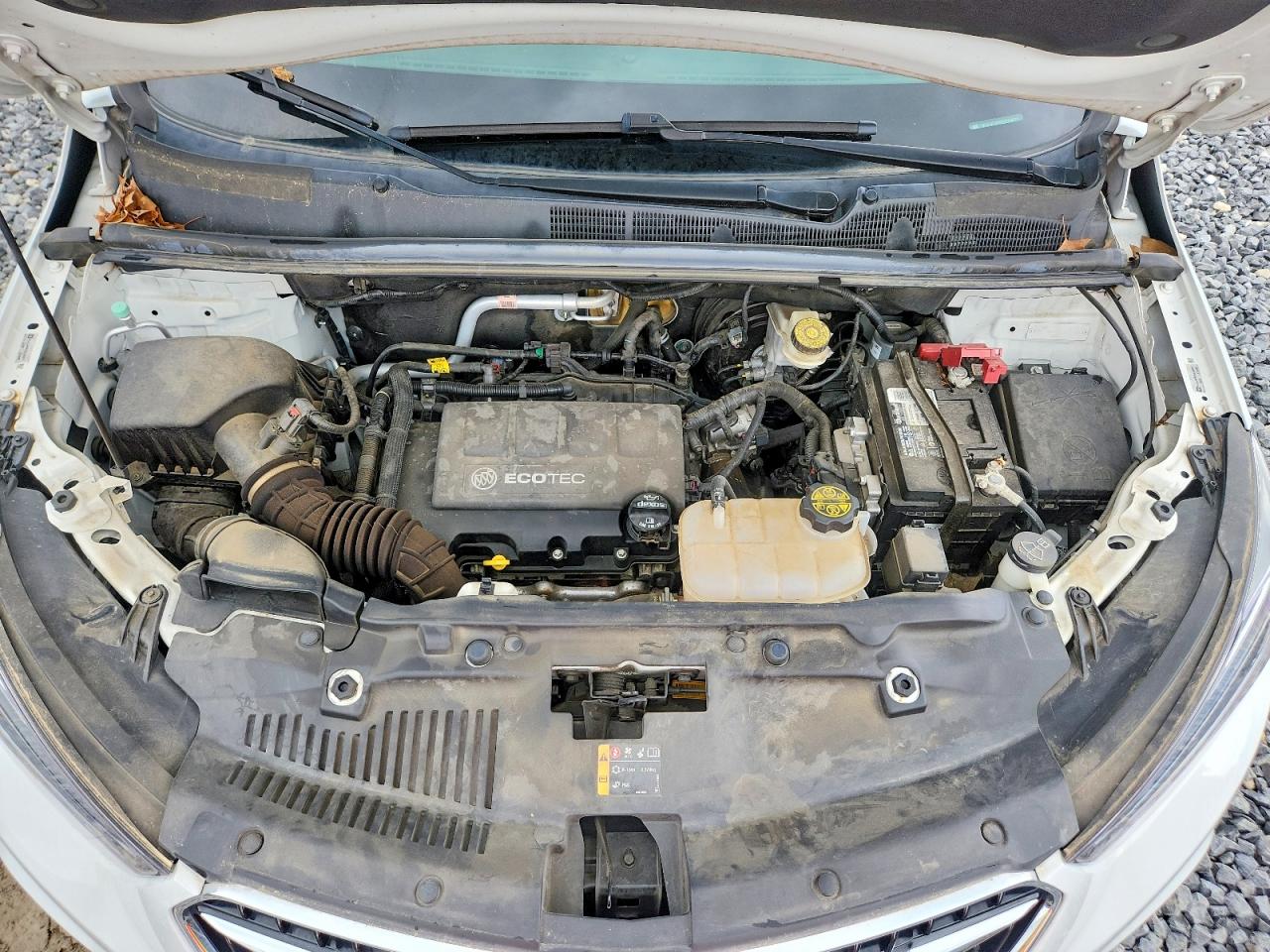 2019 Buick Encore Preferred White vin: KL4CJASB2KB706077
