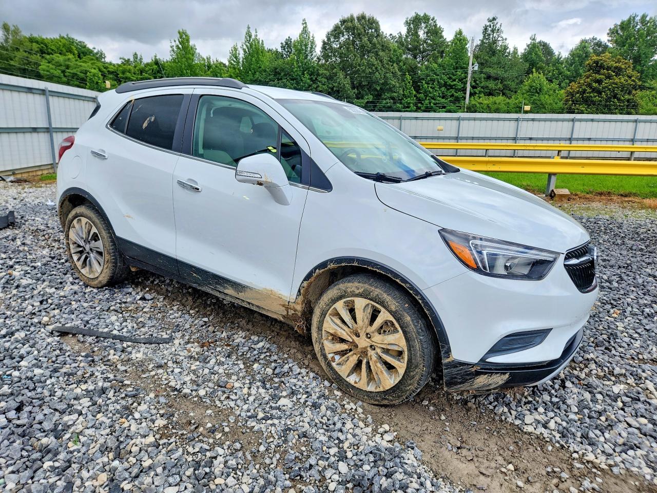2019 Buick Encore Preferred White vin: KL4CJASB2KB706077