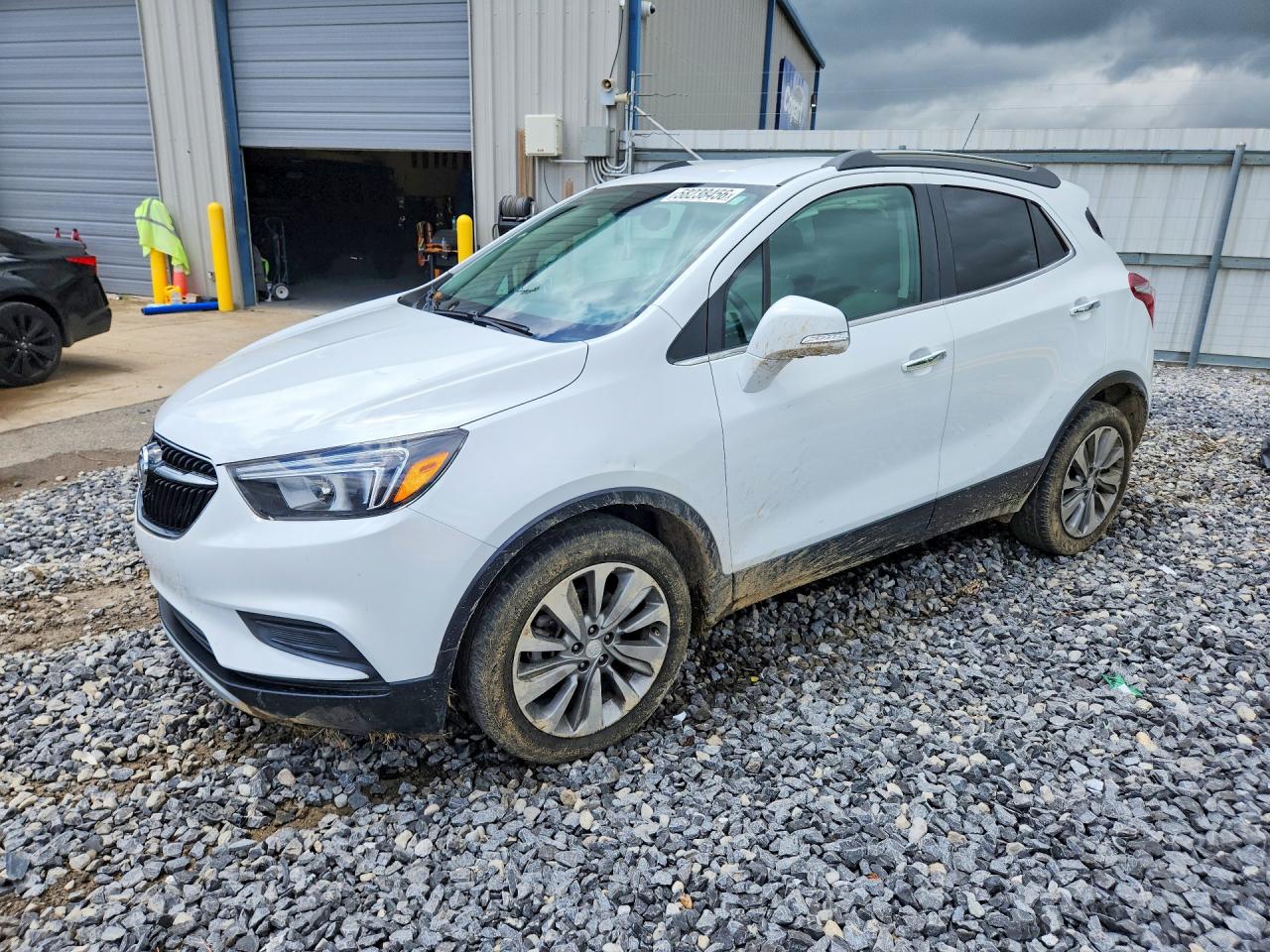 2019 Buick Encore Preferred White vin: KL4CJASB2KB706077