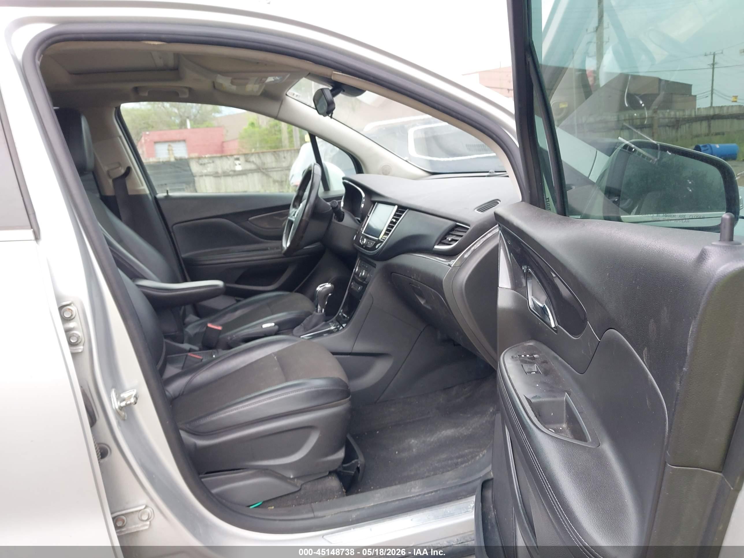 2019 Buick Encore Fwd Preferred Silver vin: KL4CJASB2KB886290