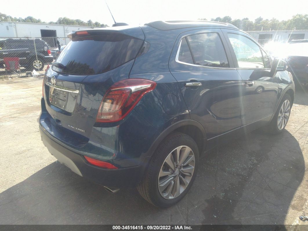 2019 Buick Encore Preferred Синий vin: KL4CJASB2KB890176