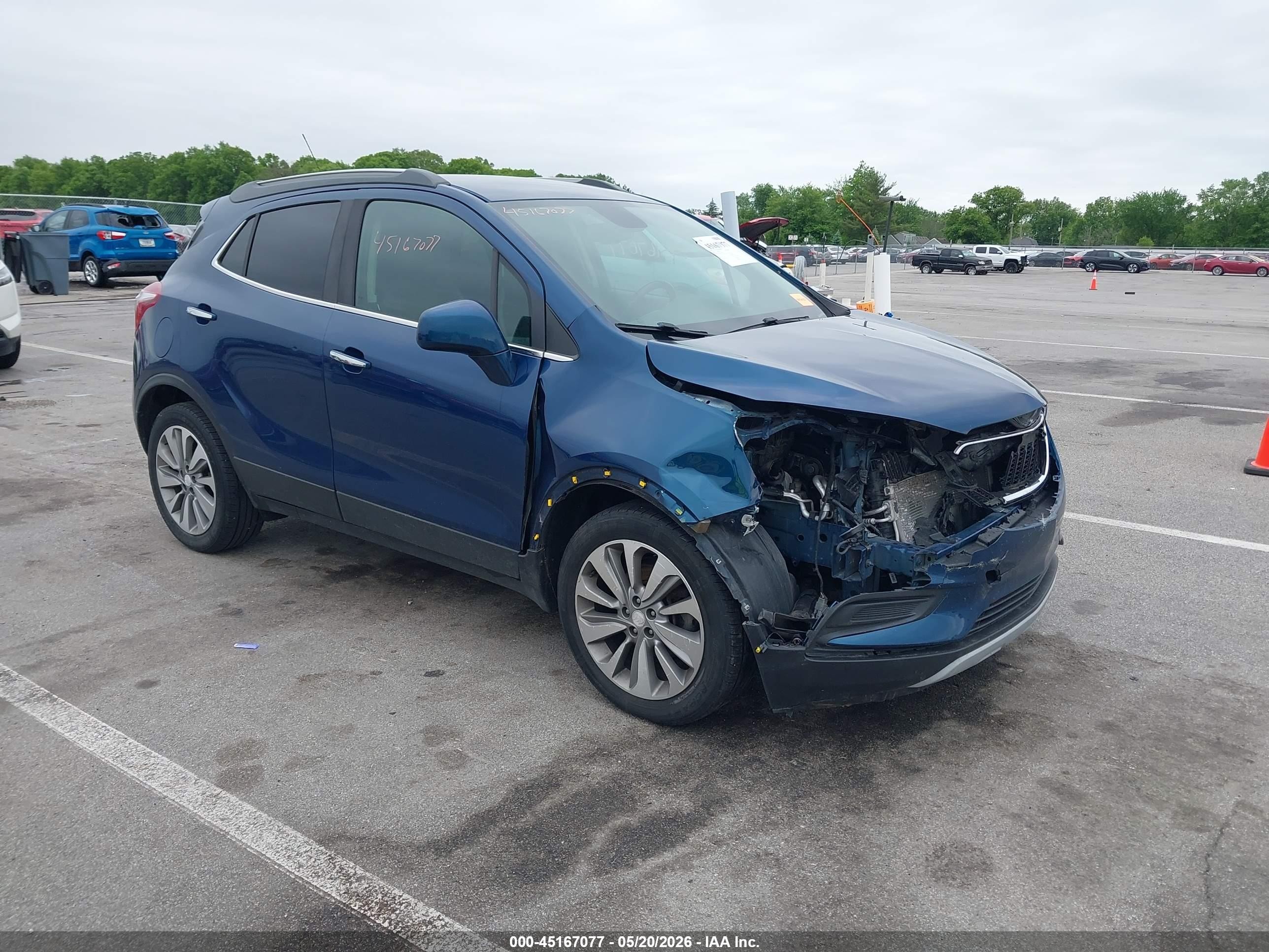 2020 Buick Encore Fwd Preferred Blue vin: KL4CJASB2LB046186