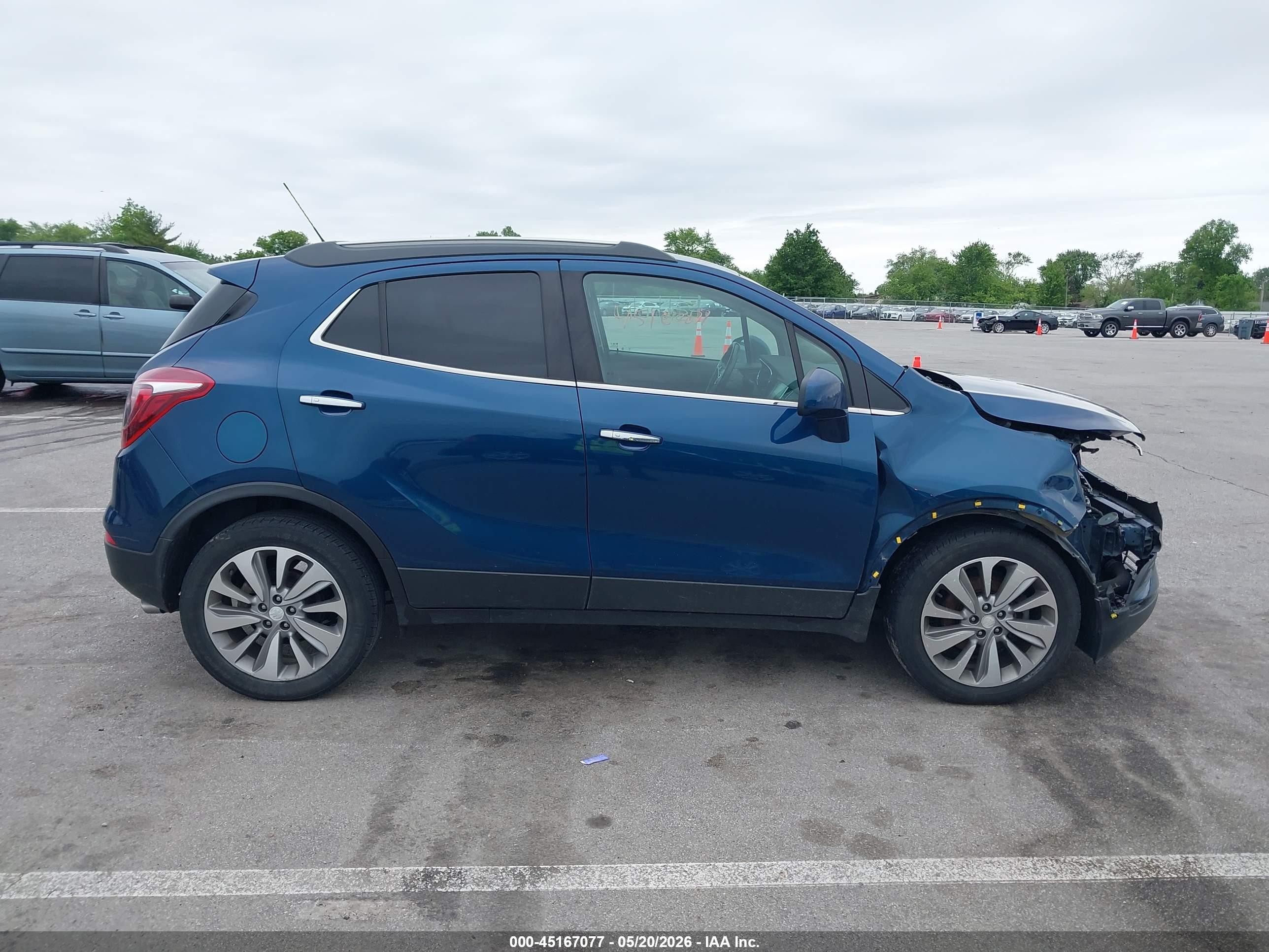 2020 Buick Encore Fwd Preferred Синий vin: KL4CJASB2LB046186