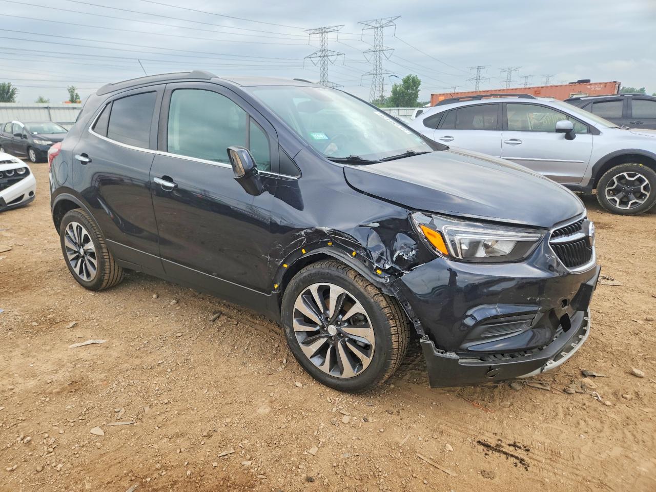 2021 Buick Encore Preferred Blue vin: KL4CJASB2MB317877