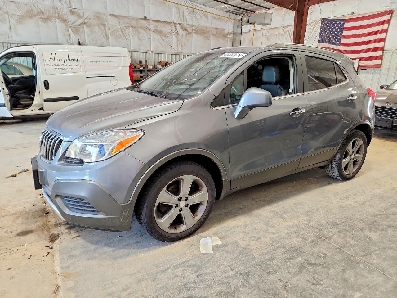 2013 Buick Encore Gray vin: KL4CJASB3DB088318
