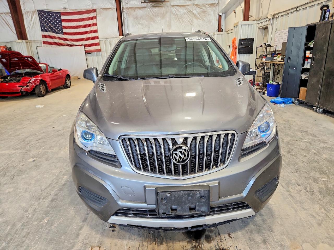 2013 Buick Encore Gray vin: KL4CJASB3DB088318