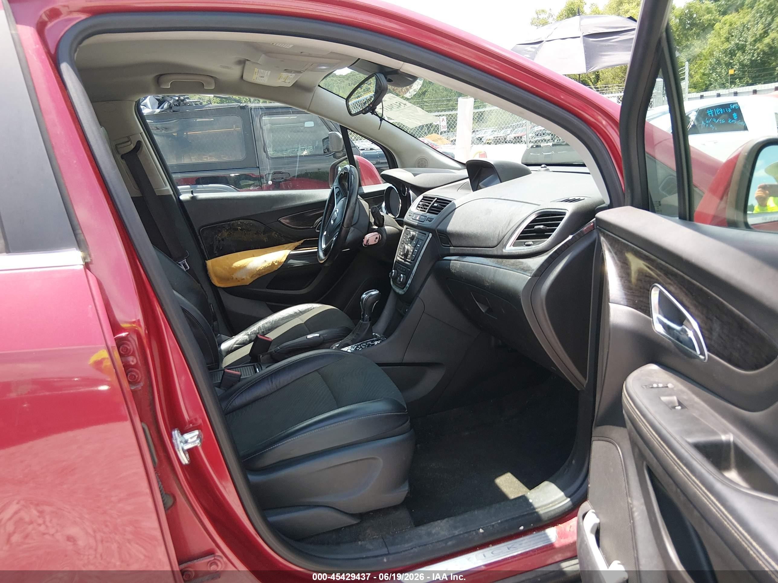 2014 Buick Encore   Red vin: KL4CJASB3EB584348