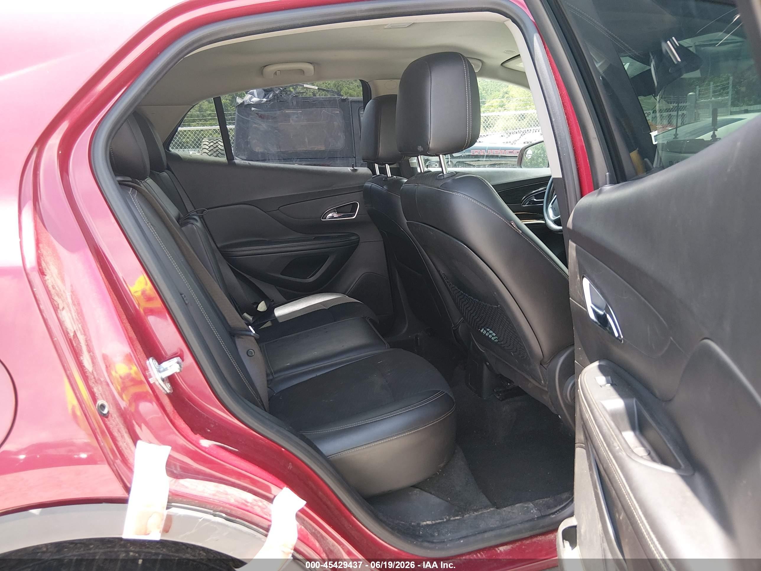 2014 Buick Encore   Red vin: KL4CJASB3EB584348