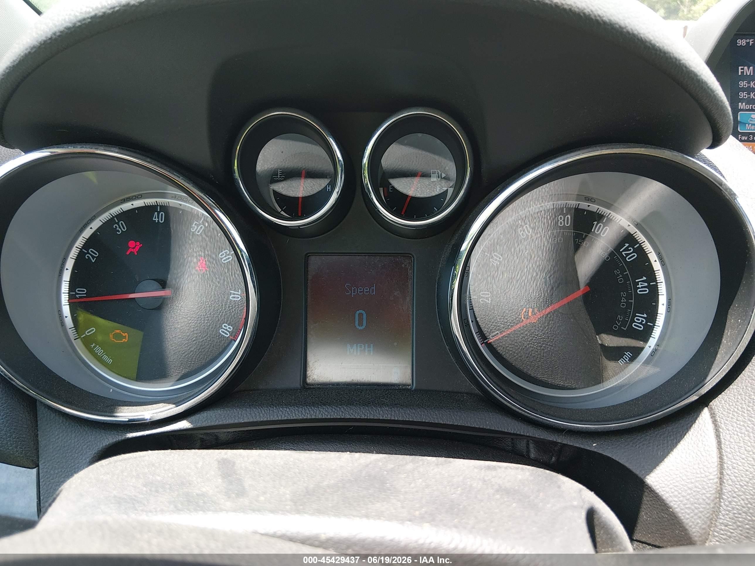 2014 Buick Encore   Red vin: KL4CJASB3EB584348