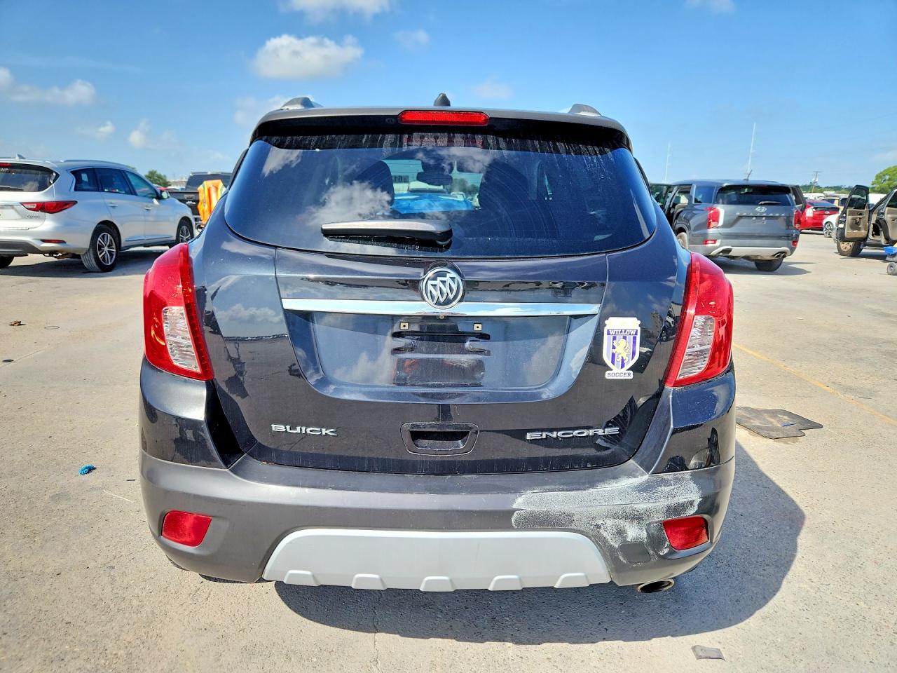 2014 Buick Encore Black vin: KL4CJASB3EB611533