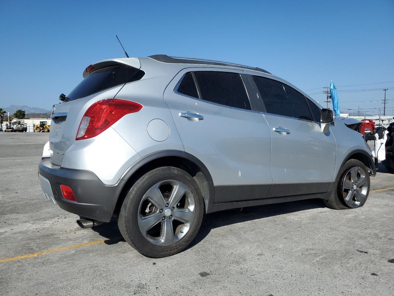 2014 Buick Encore Silver vin: KL4CJASB3EB616781