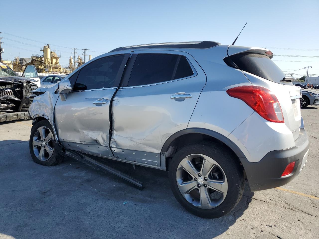 2014 Buick Encore Silver vin: KL4CJASB3EB616781