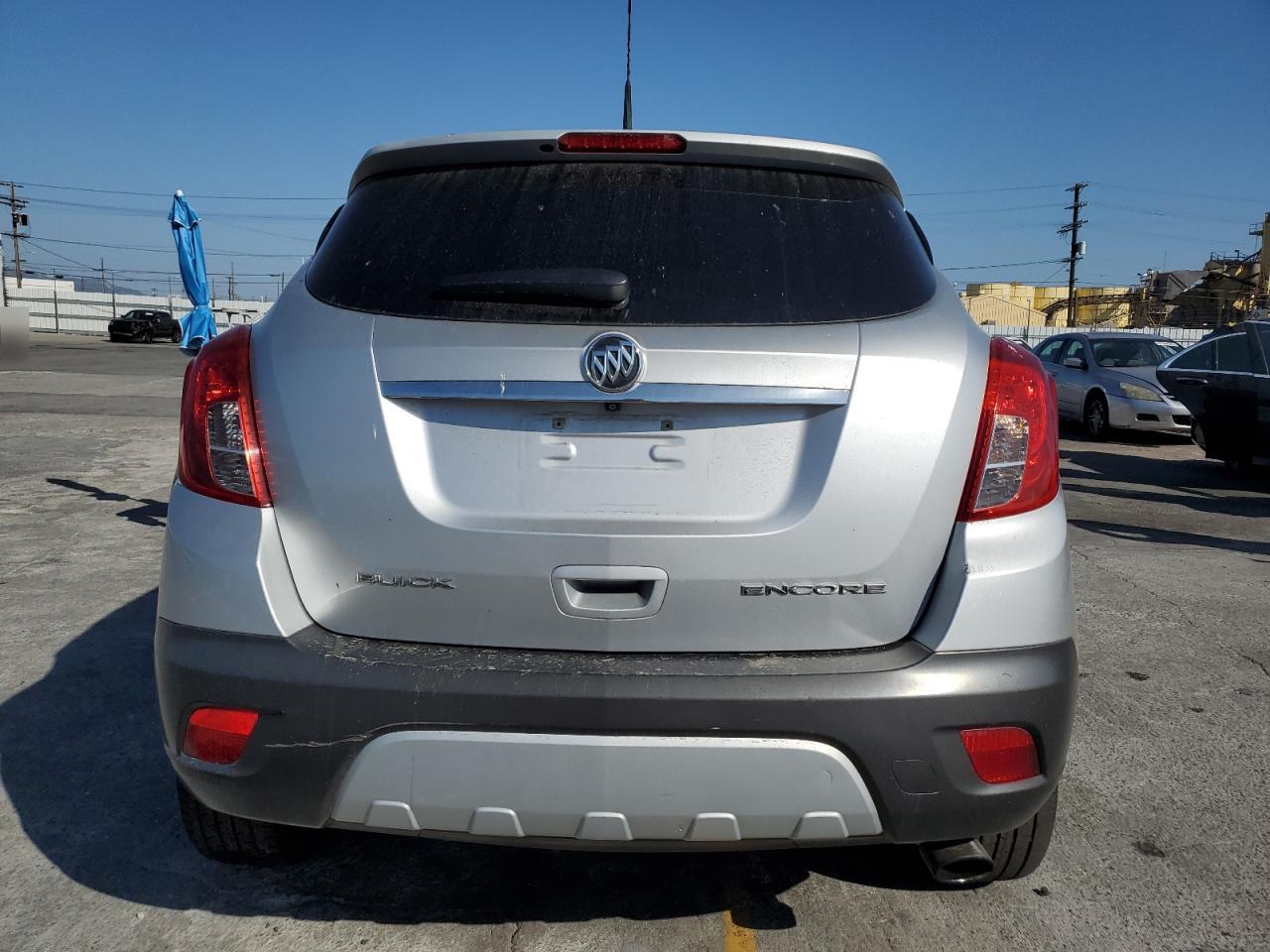 2014 Buick Encore Silver vin: KL4CJASB3EB616781