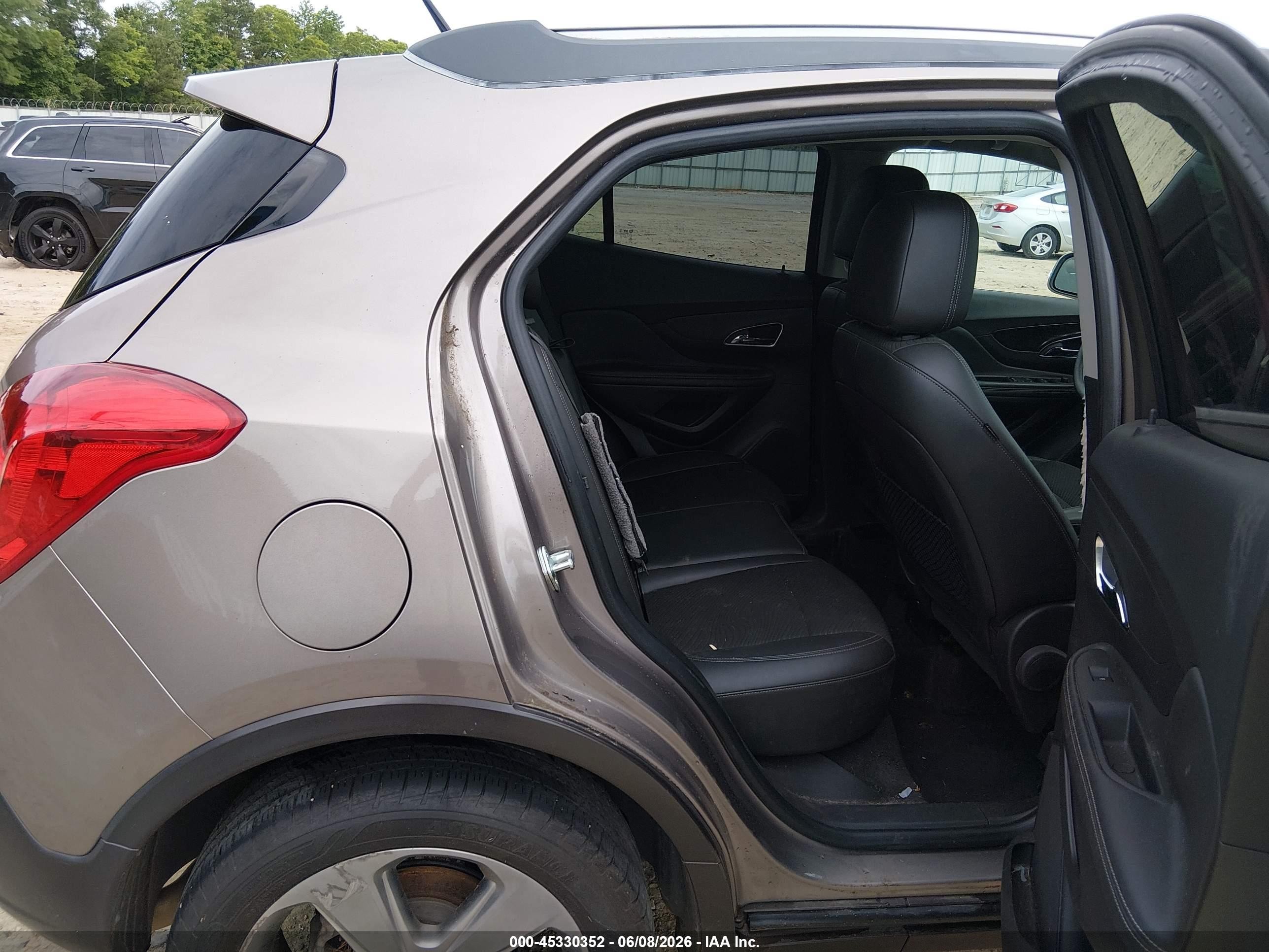 2014 Buick Encore   Brown vin: KL4CJASB3EB765689