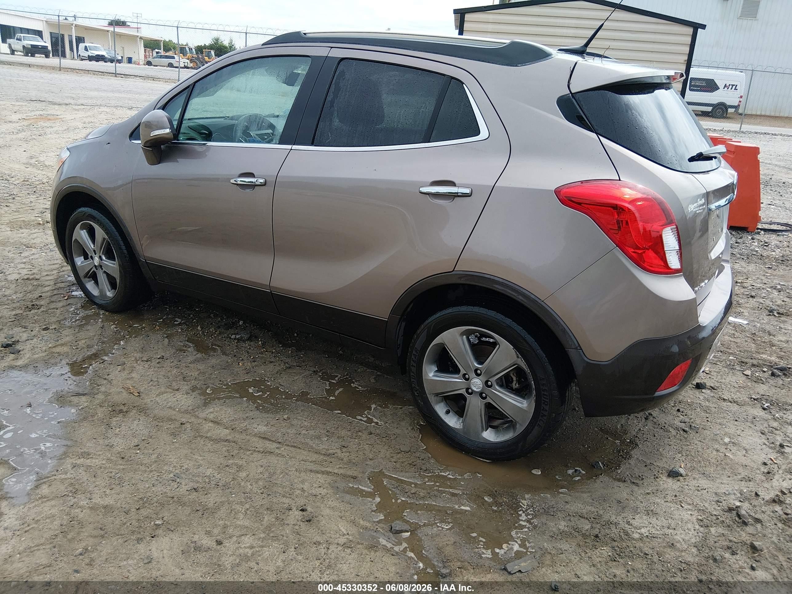 2014 Buick Encore   Brown vin: KL4CJASB3EB765689