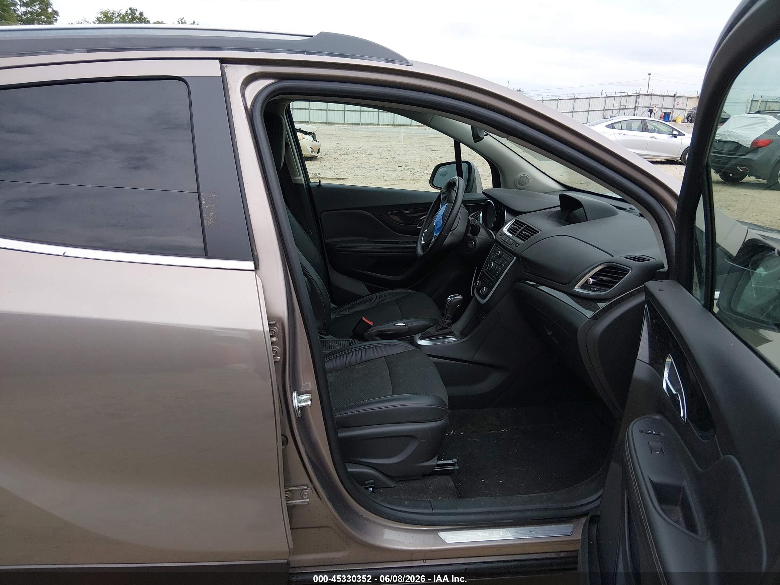 2014 Buick Encore   Brown vin: KL4CJASB3EB765689